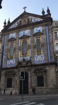 Some of the famous Azulejos (blue tiles)
