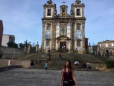 Beautiful Azulejo-tiled church